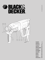 BLACK DECKER KD960 Bohrhammer Manual do proprietário