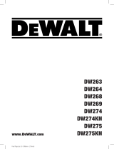 DeWalt DW268K Manual do usuário