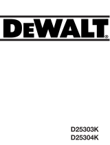 DeWalt D25304K Manual do proprietário