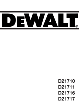 DeWalt D21711 T 2 Manual do proprietário