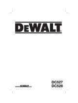 DeWalt DC528N Manual do usuário