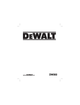 DeWalt DW060 Manual do usuário
