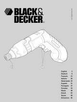 Black & Decker KC600H Manual do usuário