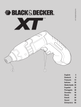 BLACK DECKER xtc 60 k Manual do proprietário