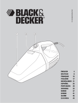 Black & Decker VH800 Manual do usuário
