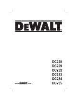 DeWalt DC233K Manual do usuário