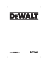 DeWalt D28065 Manual do proprietário