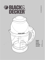 Black & Decker FX250 Manual do usuário