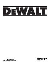 DeWalt DW717XPS T 2 Manual do proprietário