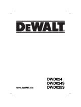 DeWalt DWD025 Manual do usuário
