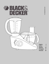 Black & Decker FP800 Manual do usuário