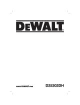 DeWalt D25302DH Manual do usuário