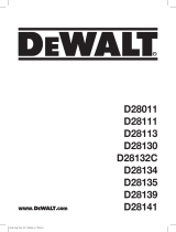 DeWalt d28011 Manual do usuário