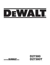 DeWalt D27300 T 2 Manual do proprietário
