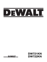 DeWalt DW721KN T 2 Manual do proprietário