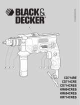 BLACK DECKER CD714CRES Manual do proprietário