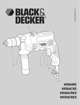 BLACK DECKER KR504RE Manual do proprietário