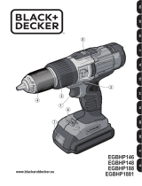 Black & Decker EGBHP188 Manual do usuário