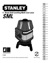 Stanley SML 77-322 Manual do proprietário
