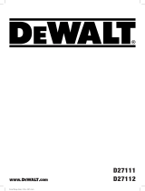 DeWalt D27111 Manual do usuário