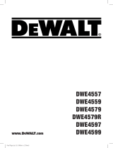 DeWalt DWE4559 Manual do usuário