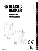Black & Decker PW1300TD Manual do usuário