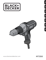 BLACK+DECKER MT350 Manual do usuário