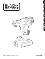 Black & Decker ASD18 Manual do usuário