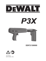 DeWalt P3X Manual do usuário
