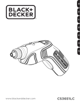 Black & Decker CS3651LC Manual do usuário