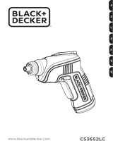 Black & Decker CS3652LC Manual do usuário