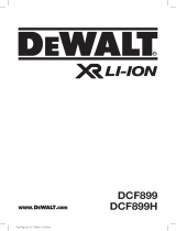 DeWalt DCF899H Manual do proprietário
