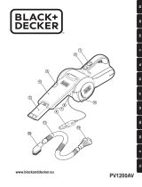 Black & Decker PV1200AV Manual do usuário