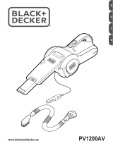 Black & Decker PV1200AV Manual do usuário