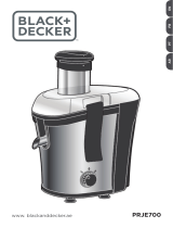 Black & Decker PRJE700 Manual do usuário