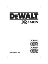 DeWalt DCH275 Manual do usuário