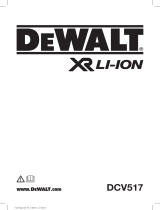 DeWalt DCV517N Manual do usuário
