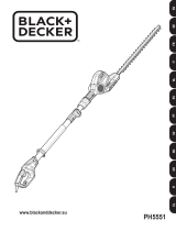 Black & Decker PH5551 Heckenschere Manual do proprietário