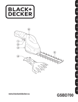 Black & Decker GSBD700 Manual do proprietário