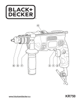 BLACK+DECKER KR750K-FR Manual do proprietário
