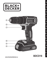 Black & Decker BDCD18 Manual do proprietário