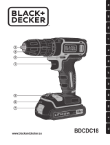 Black & Decker BDCDC18 Manual do usuário