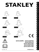 Stanley SXVC20PE Manual do proprietário