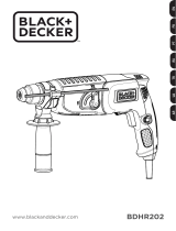 Black & Decker BDHR202 Manual do usuário