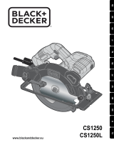 BLACK+DECKER CS1250KL Manual do usuário