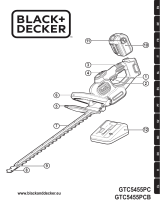BLACK DECKER GTC5455PC Heckenschere Manual do proprietário