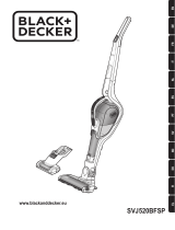 Black & Decker Dustbuster SVJ520BFSP Manual do usuário
