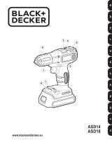 Black & Decker ASD18 Manual do usuário