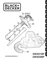 Black & Decker GW3031BP-QS Aspirateur Manual do usuário