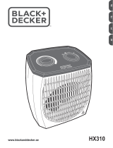 Black & Decker HX310 Manual do usuário